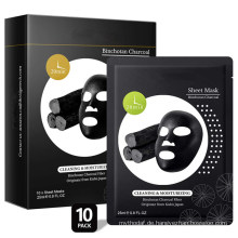 Advanced Charcoal Facial Mask Sheet Tiefenreinigung Holzkohle-Gesichtsmaske Hautpflege